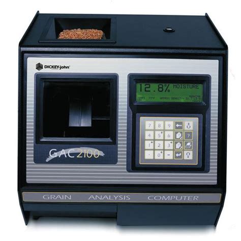 custom grain moisture testing meter jacksonville il|Dickey John Moisture Tester GAC 2100B .